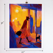 Load image into Gallery viewer, 'I Wonder Where You're Going' Signed Giclée Print