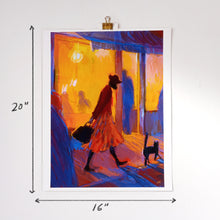 Load image into Gallery viewer, 'I Wonder Where You're Going' Signed Giclée Print