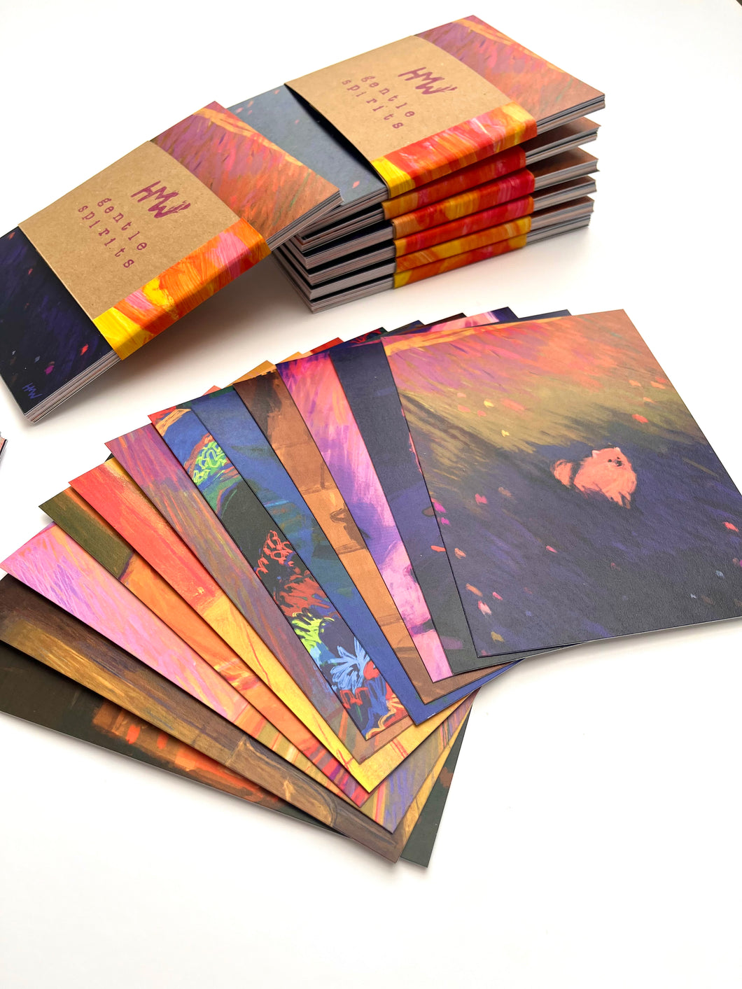 Gentle Spirits Postcards (Set of 12)