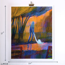 Load image into Gallery viewer, &#39;Dryad and Delilah&#39; Signed Giclée Print
